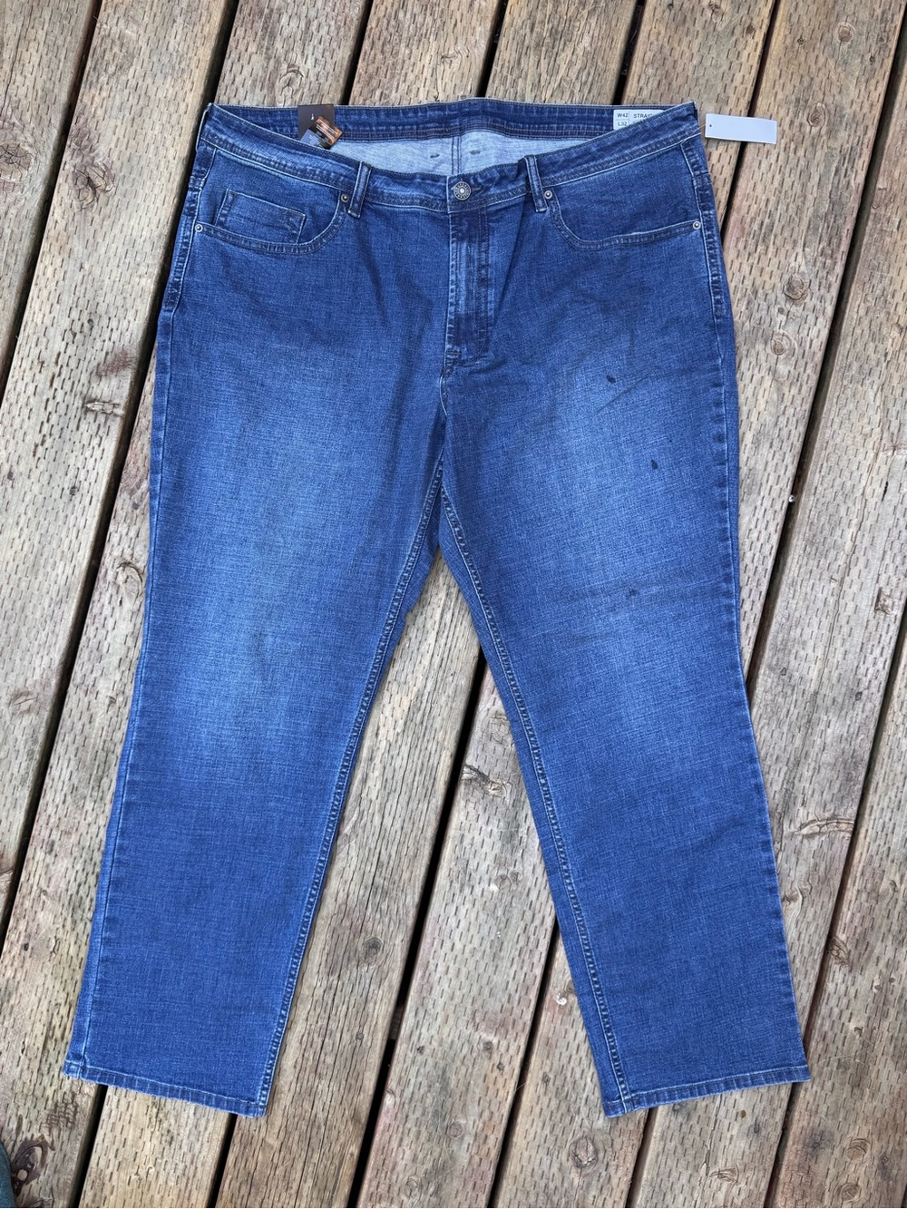 Buffalo David Bitton Men's Dark Blue Straight Jeans